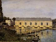Alfred Sisley The Machine at Marly Sweden oil painting reproduction